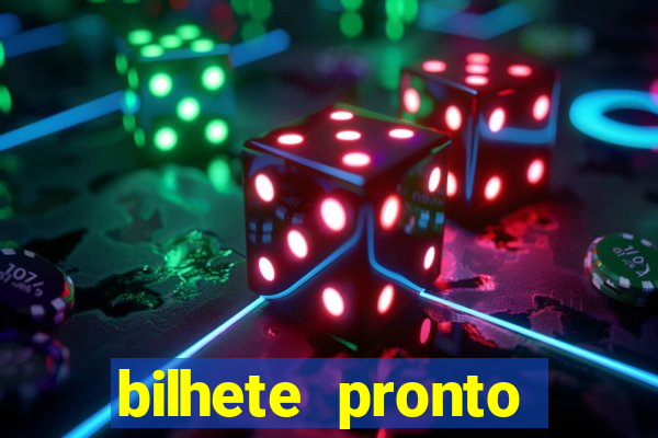 bilhete pronto futebol hoje